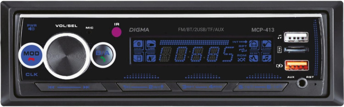 Автомагнитола Digma MCP-413