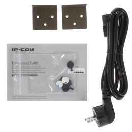 Коммутатор неуправляемый IP-COM F1016, 16 портов, 16x100 Мбит/с, настольный/ установка в стойку, металлический корпус