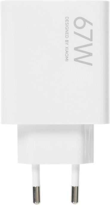 Сетевое зар./устр. Xiaomi 67W HyperCharge Power Adapter 67W 3.25A (PD) USB универсальное белый (BHR07SKEU)