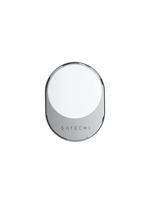 Беспроводное зарядное устройство для автомобиля Satechi Magnetic Wireless Car Charger. Цвет: серый космос. (ST-MCMWCM)