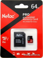 Флеш карта microSDXC 64GB Netac NT02P500PRO-064G-R P500 Extreme Pro + adapter