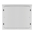 Шкаф телекоммуникационный 19" настенный 9U ExeGate EC-WM-9U.600.G.GREY (19”, 9U, 600x600x500mm (ШхГхВ), передняя дверь закаленное стекло, съемные боковые панели, пыле- и влагозащита IP23, светло-серый RAL 7035) EX298602RUS