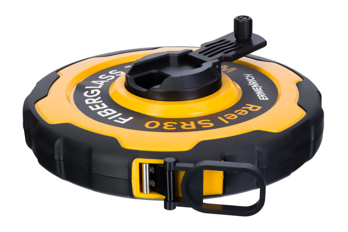 Рулетка Ermenrich Reel SR30, желтый