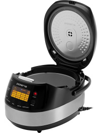 Мультиварка Polaris PMC 0517AD,  860Вт,   серебристый/черный