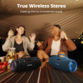 Портативная колонка Tronsmart Mirtune S100 Синий (беспроводная, Bluetooth 5.3, IPX7, водонепроницаемая, частотный диапазон: 50-20000 Гц, время зарядки: 4.5 часов)