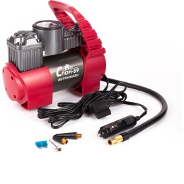 Компрессор со встроенным клапаном спуска давления 12V AUTOVIRAZH СЛОН 59 AV-010511