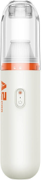 Автомобильный пылесос Baseus A2Pro 6000pa с зарядкой Type-C White VCAQ040002 12V, емкость: 120мл, 48Вт, продолжительность: 30 минут, время зарядки: 3.5ч, 65дБ, тип контроллера: кнопка