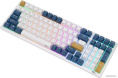 Клавиатура Royal Kludge RK98 (белый/голубой/коричневый, механическая, USB/2.4 GHz/Bluetoth, подсветка RGB, горячая замена клавиш Hot Swap, коричневые свичи)