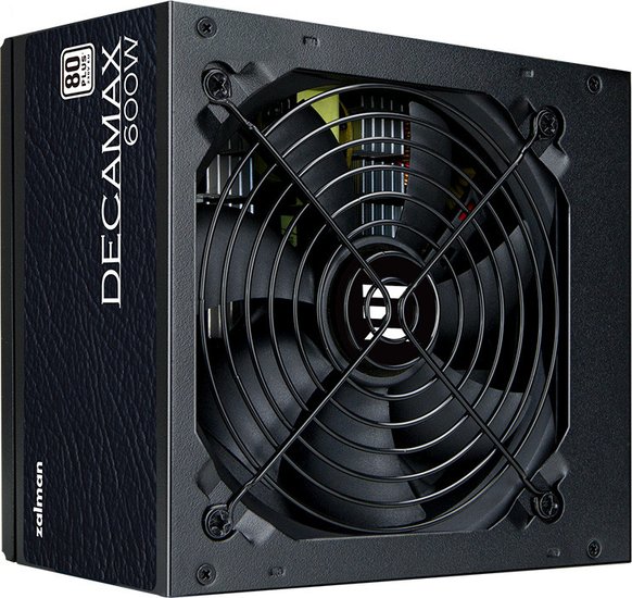 Блок питания Zalman ATX 600W ZM600-LX3 80+ white (20+4pin) APFC 120mm fan 5xSATA RTL