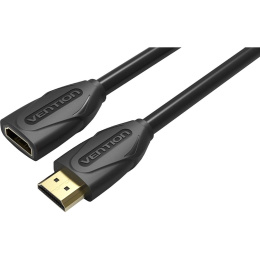 Кабель-удлинитель Vention HDMI High speed v1.4 with Ethernet 19F/19M - 5м Black Edition VAA-B06-B500