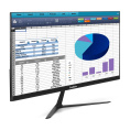 Монитор с аудио выходом 24.5" ExeGate SmartView EH1500A (IPS LED Grade A+, FHD, 1920x1080@75Гц, 16:9, 250cd/m2, 1000:1, 178°/178°, 5ms, D-Sub, HDMI, DisplayPort, audio-out, Flicker-free, FreeSync, Low Blue Light, кабель HDMI 1.5м, VESA, регулировка наклон