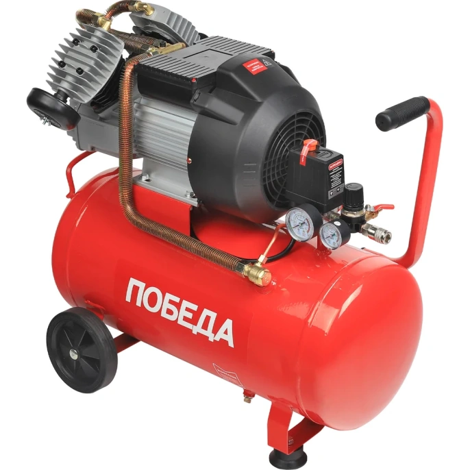 Поршневой масляный компрессор ПОБЕДА КМ 50-400 525301715
