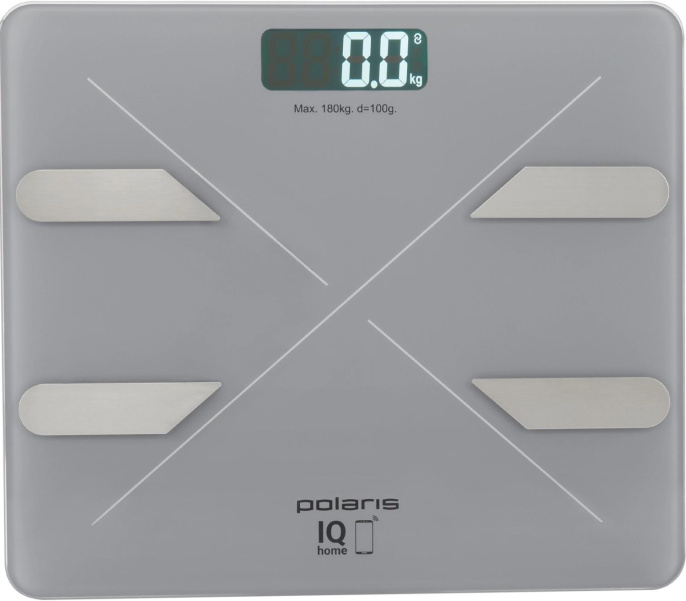 Весы напольные электронные Polaris PWS 1898 IQ Home макс.180кг белый