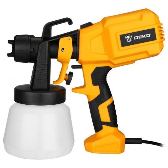 Краскопульт сетевой DEKO DKSG600 { 600 Вт, 800 мл } [063-4291]