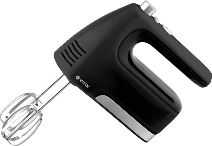 Миксер Vitek VT-1481, ручной,  черный