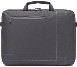 Сумка для ноутбука 15.6" Continent CC-201 GA серый нейлон/полиэстер