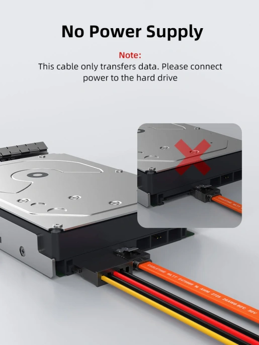 Кабель CABLETIME CAS1E (CT-SATA3R-B0.5) 0.5 м, Orange, SATA 3.0 с прямым углом