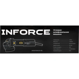 Угловая шлифовальная машина Inforce AG5015ACS-BL