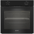 Духовой шкаф электрический Indesit IFE 2420 BL,  72л,  дверца с 2 стеклами,  черный