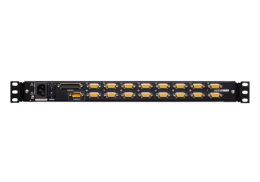 KVM консоль ATEN 19" 16-Port PS/2-USB VGA Single Rail LCD KVM Switch CL5716N-ATA-RG