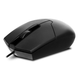 Мышь Sven RX-30 Black (SV-018214) (полноразмерная мышь для ПК, проводная USB, сенсор оптический 1000 dpi, 3 кнопки, колесо с нажатием)