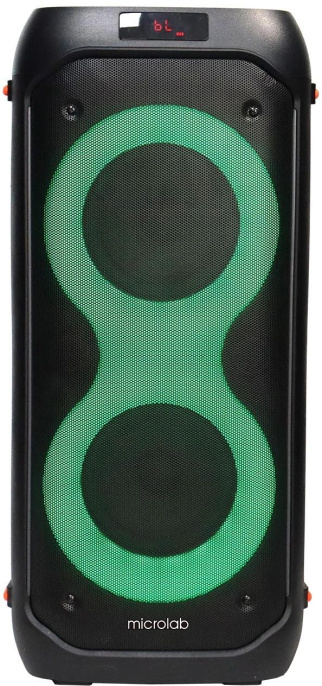 Колонка порт. Microlab PT602 черный 160W 1.0 BT 4000mAh