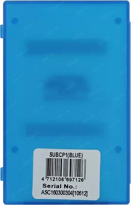 Мобильное шасси AgeStar SUBCP1-Blue (Внешний бокс для 2.5" SATA HDD USB2.0)