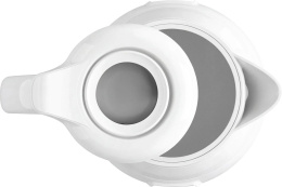 Чайник электрический Polaris PWK 0723DDW 1.7л. 2400Вт белый корпус: пластик