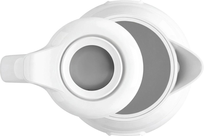 Чайник электрический Polaris PWK 0723DDW 1.7л. 2400Вт белый корпус: пластик