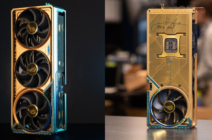 Это самая дорогая GeForce RTX 5090 в мире. Золотую Asus GeForce RTX 5090 Dhahab Edition, подписанную Дженсеном Хуангом, продали за 24 200 долларов