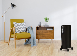 Радиатор масляный Ballu Classic Black BOH/CL-09BRN 2000Вт черный/серый