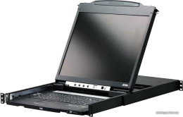 KVM консоль ATEN 19" Dual Rail LCD Console PS/2-USB, VGA CL5800N-ATA-RG