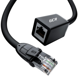 GCR Удлинитель патч-корда прямой 3.0m, UTP медь, кат.6, 24 AWG, ethernet high speed 10 Гбит/с, RJ45, GCR-52651 Greenconnect GCR-52652