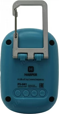 Акустическая система HARPER PS-041 Blue (2W Bluetooth Li-Ion)