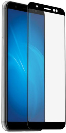 Защитное стекло для экрана DF iColor-17 для Apple iPhone XR/11 3D, 1 шт, с аппликатором для разглаживания, черный [df icolor-17 (black)]