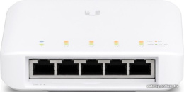 Коммутатор Ubiquiti UniFi Switch Flex USW-Flex PoE-коммутатор, 5х 1G RJ45, раздача 46 Вт