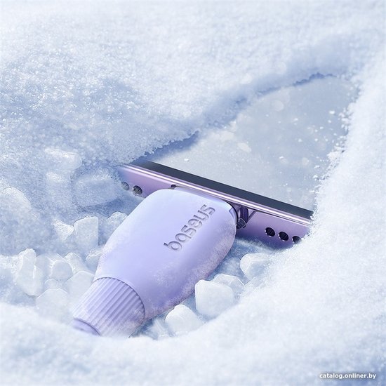 Кабель Baseus P10355700511-00 Pudding Series Fast Charging USB to iP 2.4A 1.2m Nebula Purple передача данных: 480 Мбит/с, поддержка быстрой зарядки
