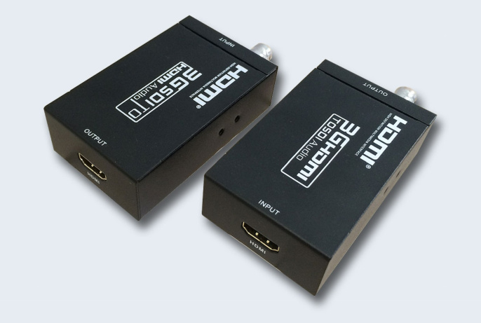 TNTV/TNT MMS-100-SD Удлинитель, HDMI, 100 м., 1xCoaxial cable, макс.разр.1080p 60Hz, HDMI+SDI, 2xбп 220 5V