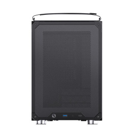 Корпус без блока питания Case JONSBO C6 MAX Handle, Mini-Tower, TG, no fan, 1xUSB-A 3.0 + 1xUSB-C 3.1, mATX, mITX Black