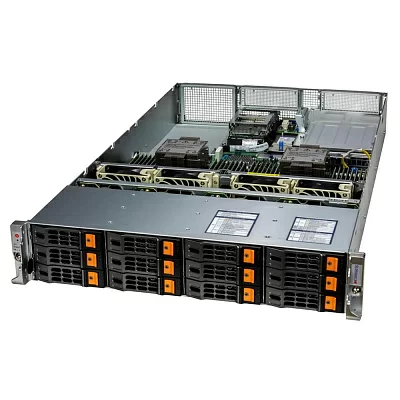 Платформа системного блока SuperMicro Платформа VFG-SYS-621H-TN12R-88 8SATA+4NVMe/8xGen5x16 PCIe slots