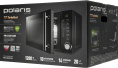 Микроволновая печь POLARIS PMO 2002D RUS, 700Вт, 20л, черный