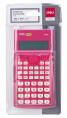 Калькулятор DELI E1710A/RED,  10+2-разрядный, красный