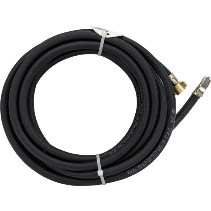 Шланг подкачки колес ДАЛИ-авто с наконечником прищепка 6м 20 атм DA-01629