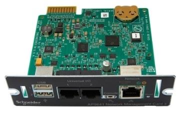 Карта сетевого управления для ИБП APC APC UPS SNMP Network Management Card 3 with Environmental Monitoring