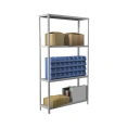Металлический стеллаж BRABIX MS Plus-185/30-4 1850х1000х300 мм, 4 полки 291104