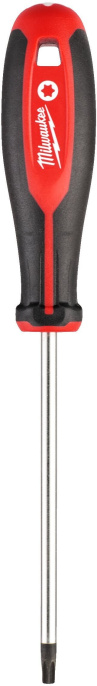 Отвертка Milwaukee T30x125 4932471803 магнитная, трехгранная рукоятка, закаленные наконечники, отверстие для быстрого присоединения к системе страховки