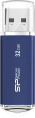 Флеш Диск Silicon Power 32GB Ultima II-I Series SP032GBUF2M01V1B USB2.0 синий