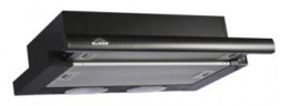 Вытяжка встраиваемая Elikor Интегра 60П-400-В2Л черный управление: кнопочное 1 мотор 841332