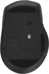 Мышка компьютерная беспроводная UGREEN MU006 15063 Ergonomic Wireless Mouse 2.4G 4000DPI Silence Design с батарейкой АА. Цвет: черный (15063_)