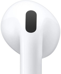 Наушники Apple AirPods 4 A3050,A3053,A3058, Bluetooth, вкладыши, белый [mxp63ll/a]